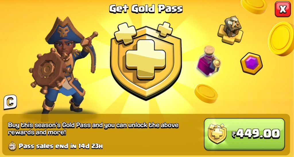 coc Gold Pass