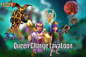 best army for clash of clans queen walk