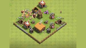 Clash Of Clans Beginner Layout