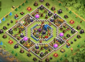 town hall 12 base layout 9