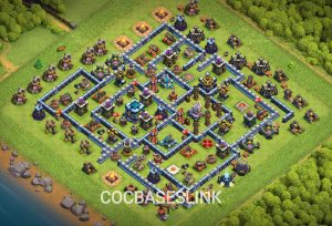 coc town hall 13 base 1