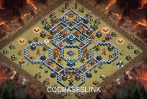coc town hall 13 base 4