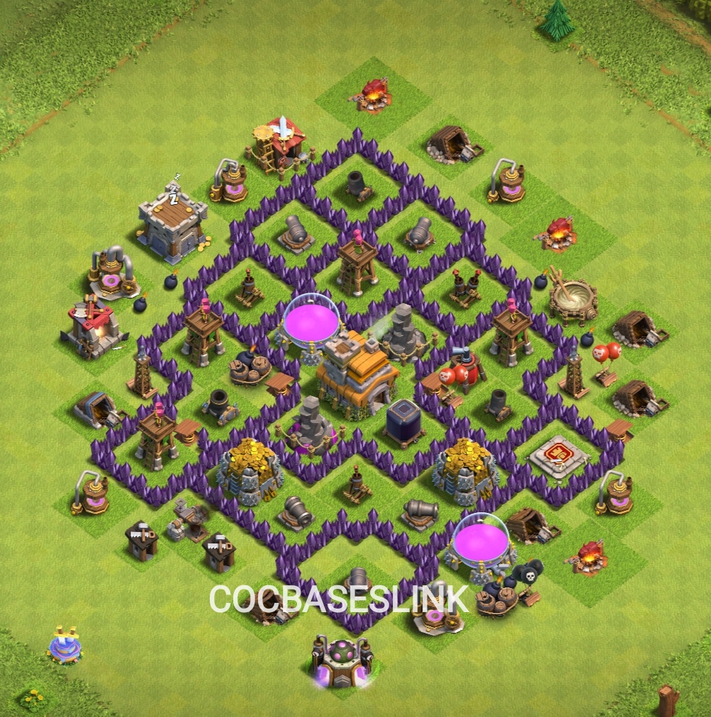 Best bases layout for town hall 7