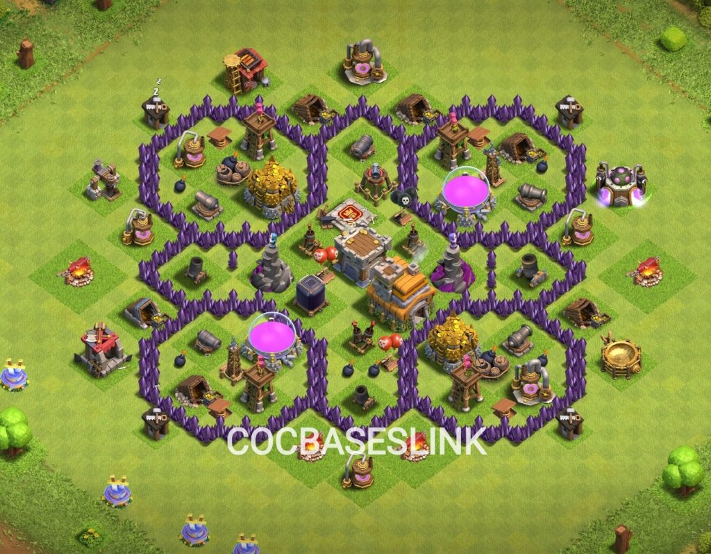 Best bases layout for th7 14