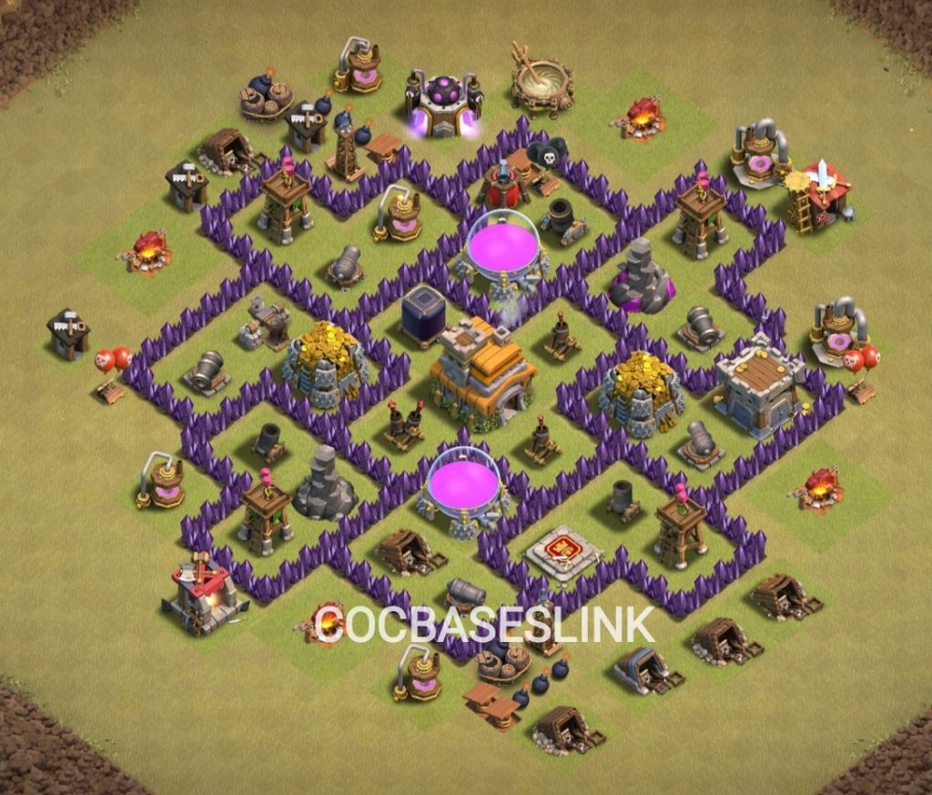 Best bases layout for town hall 7  6