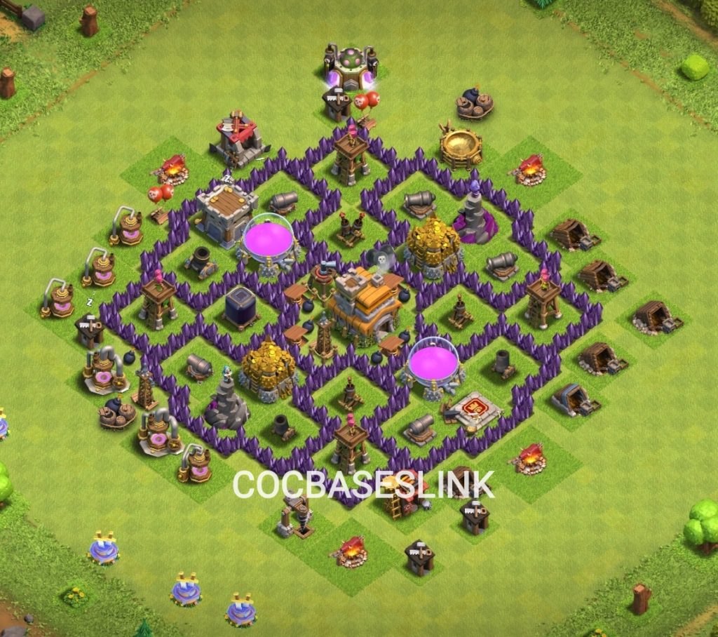 Best bases layout for th7 9