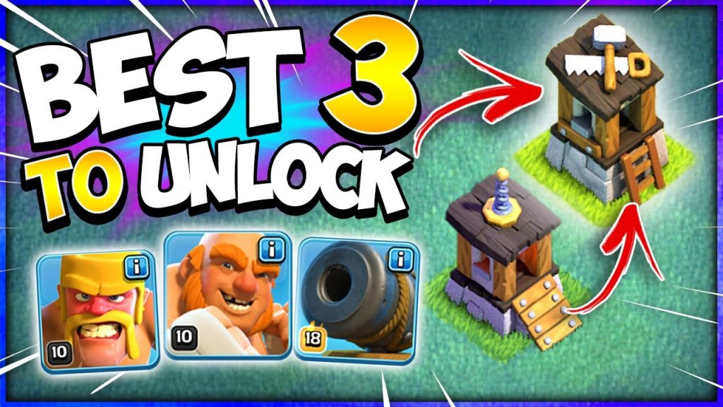 unlock 6th builder clash of clans requirements